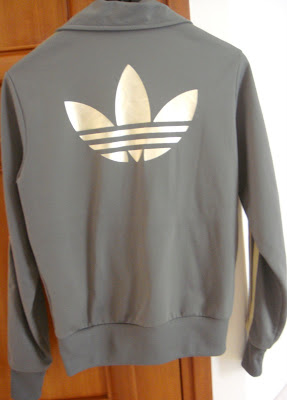 veste adidas femme blanche et or