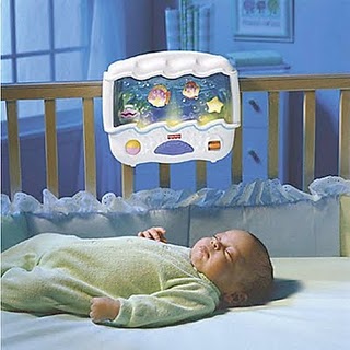 fisher price crib aquarium