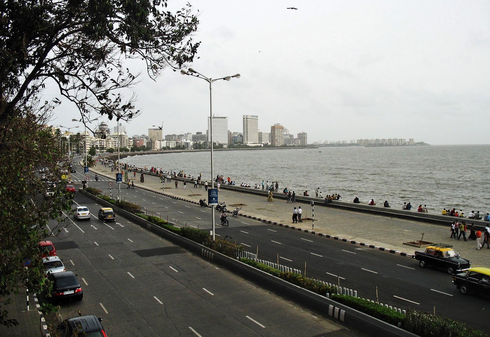 Stock Pictures Marine Drive Mumbai Photographs and Sketches