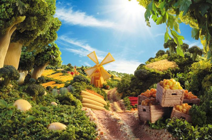 PangkahBulat Blog PEMANDANGAN DARIPADA SAYURAN