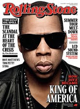 Jay-Z en la portada del número 1107 de la edición americana de la Rolling Stone