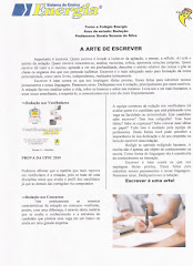 A Arte de escrever!!!!!!!!!!!