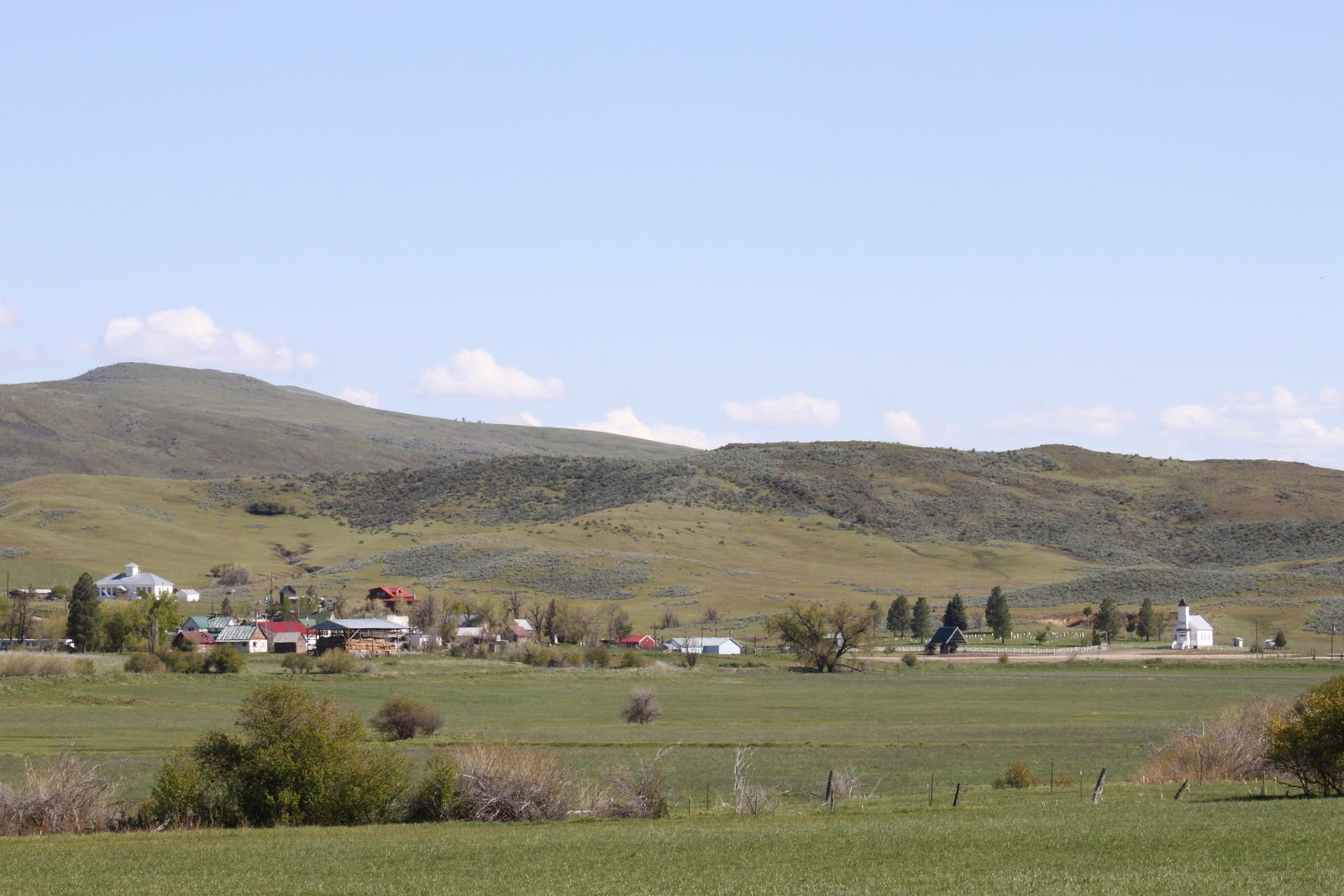 Blue Vintage Girl Beautiful, Serene Ola, Idaho