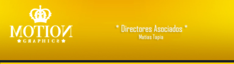 Directores Asociados  - Motion Graphic Design - Matias Tapia