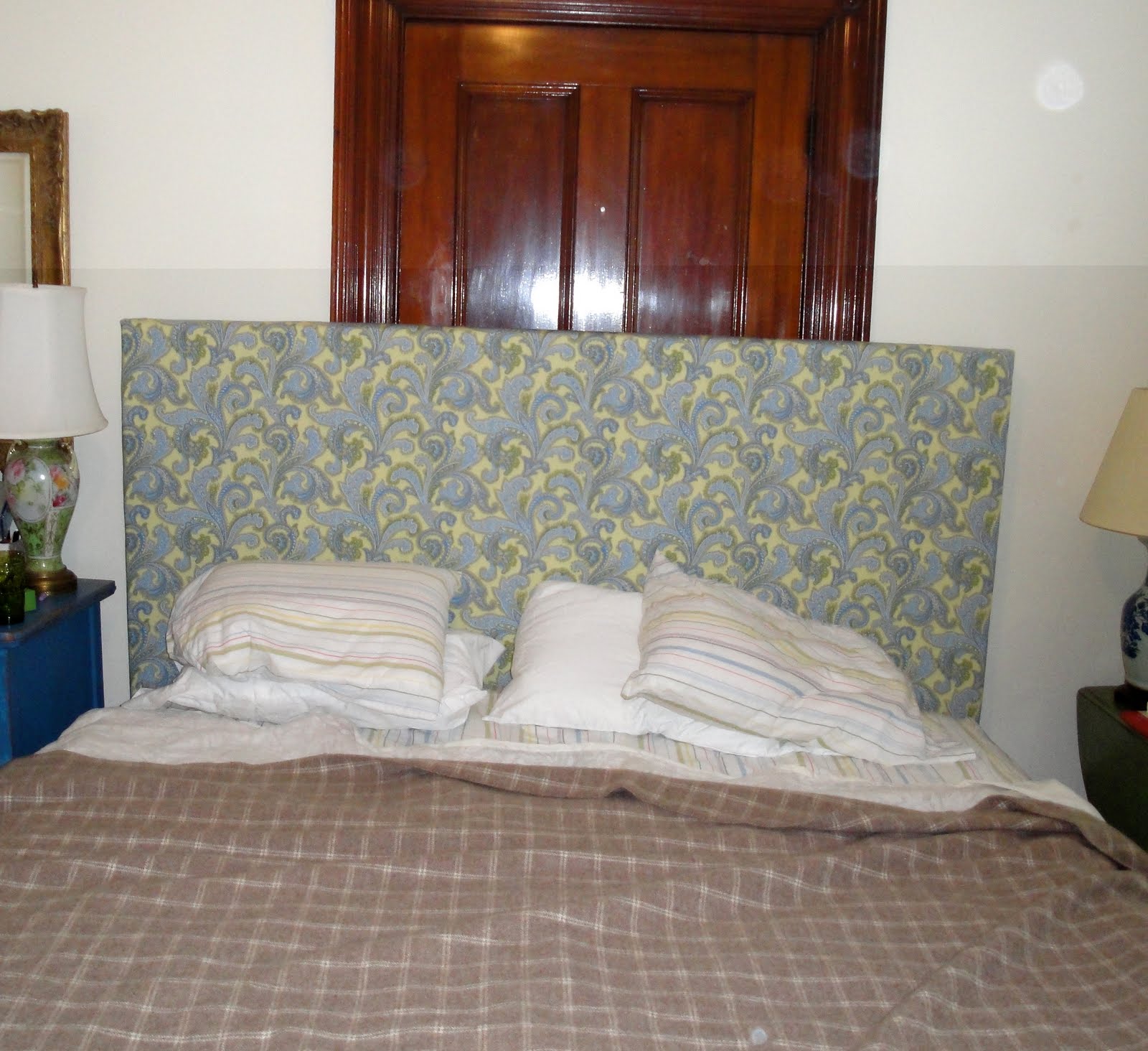 Tiptoethrough A headboard fit for a king for only 70!!!