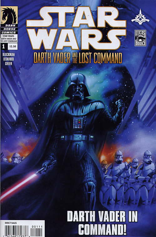Star Wars: Darth Vader & The Lost Command # 1. Dark Horse Comics Star Wars: Darth Vader & The Lost Command # 1. Dark Horse Comics