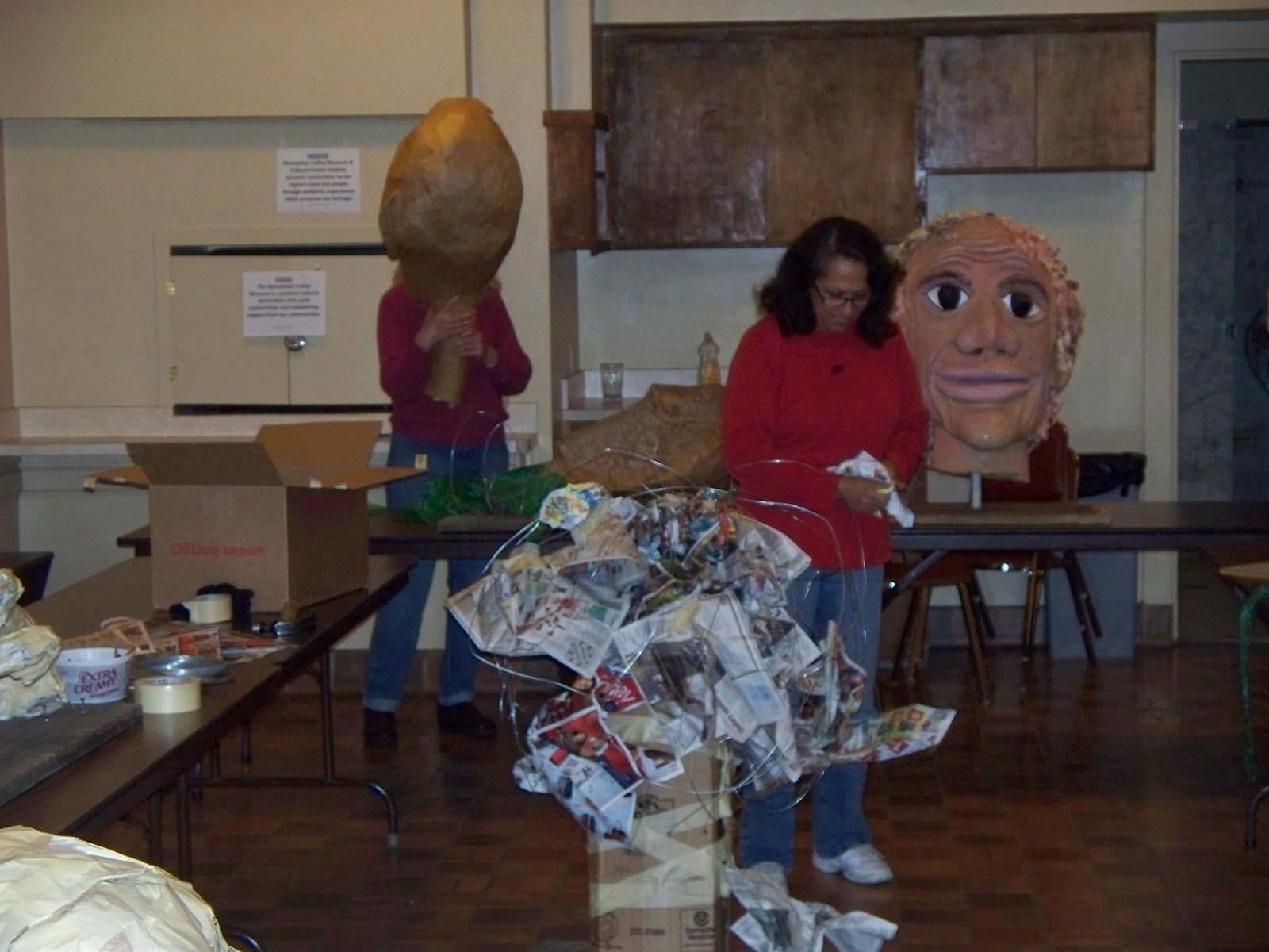 Rod Daut and Martha Flores Art Blog Giant Puppet Production