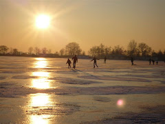 Sunset in Holland, where I grew up...