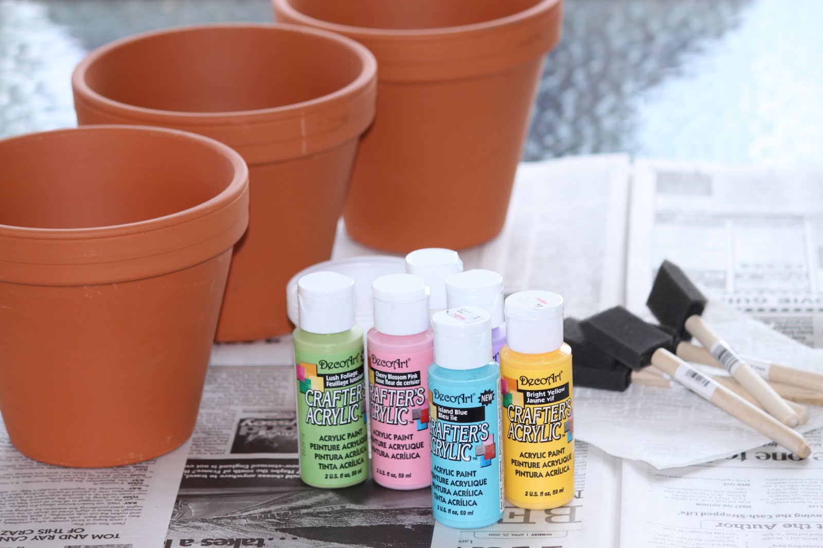 The Invisible Piper Polka Dot Flower Pots