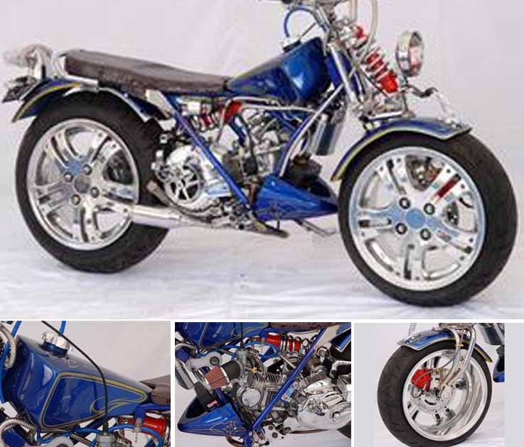 Xtreme Modifikasi Yamaha Mio Jadi Motor Sport Klasik |GAMBAR FOTO