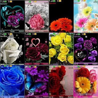 Flowers Sony Ericsson Mobile Themes