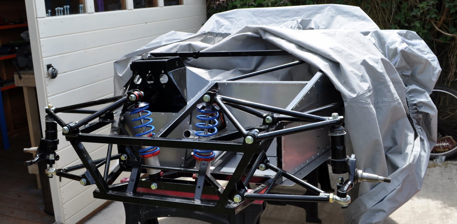 Sylva J15 kit car build work suspended.