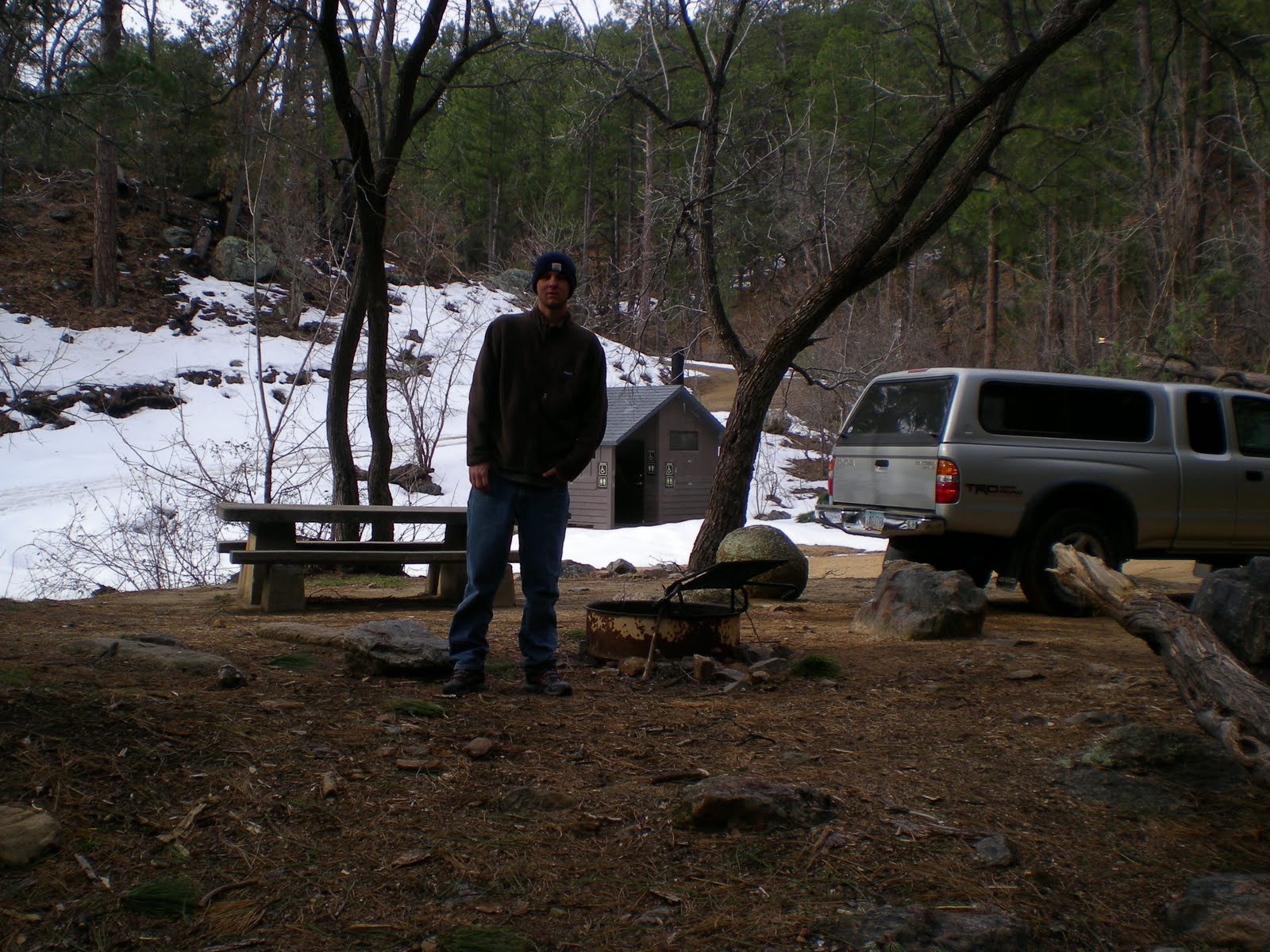 Red Rock "Tails" and Trails Camping at Pioneer Pass in the Pinal Mts