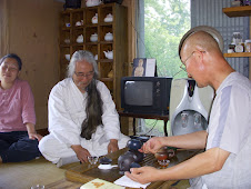 Tea with Buddhist Priest