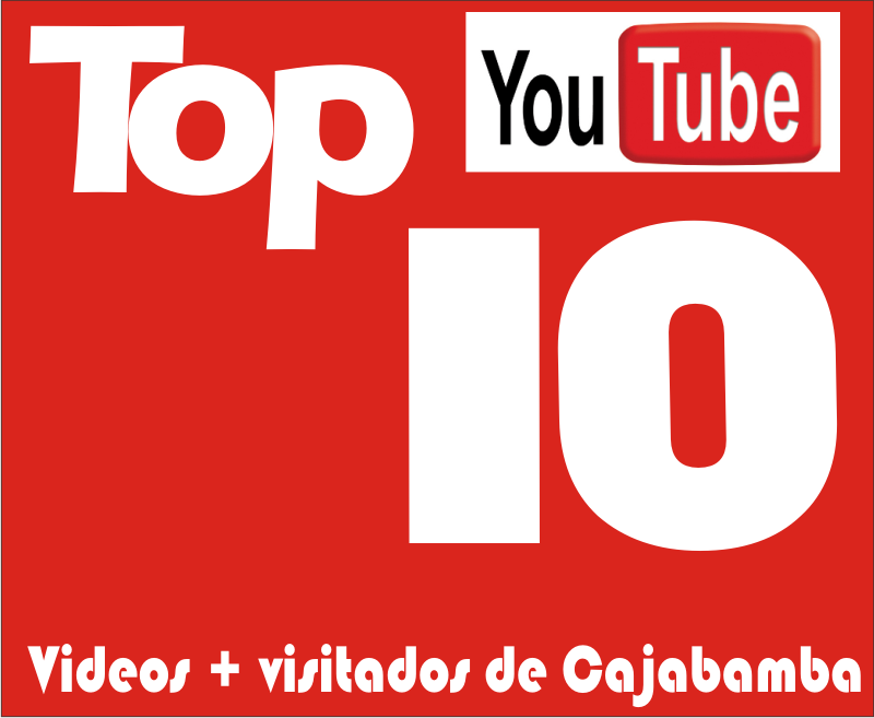 Los 10 videos más populares de Cajabamba en Youtube