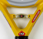 Pala de pádel Vision con Bullet Bar Pala de pádel Vision con Bullet Bar