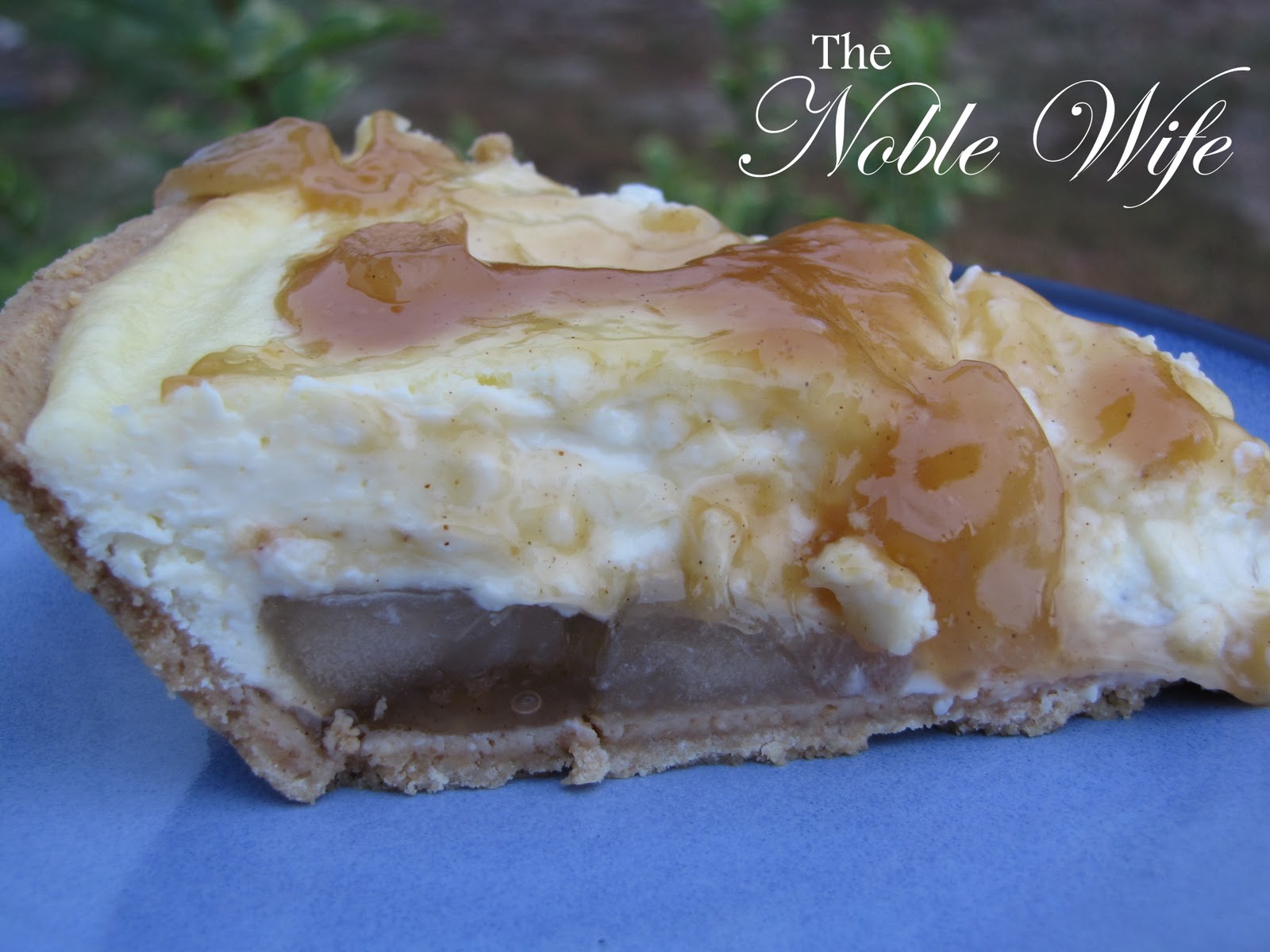 a little of this... {Caramel Apple Cheesecake}