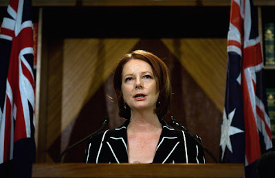 Prime Minister of Australia Julia Gillard biography & pictures