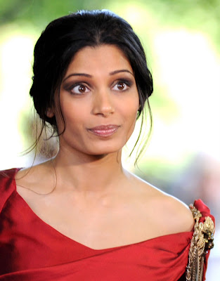 Freida pinto visit @ Miral premiere during 2010 Toronto Intl Film Festival