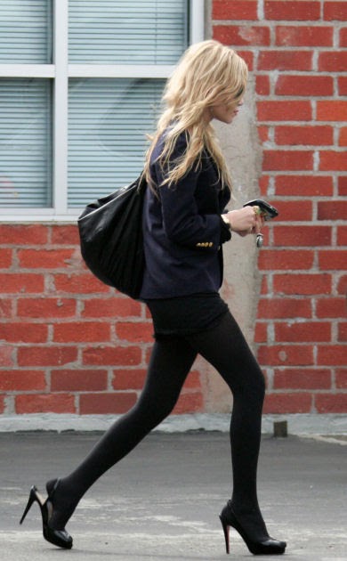 Be Thinspired: Black stockings