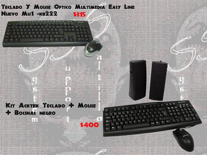 Kit de teclado y Mouse