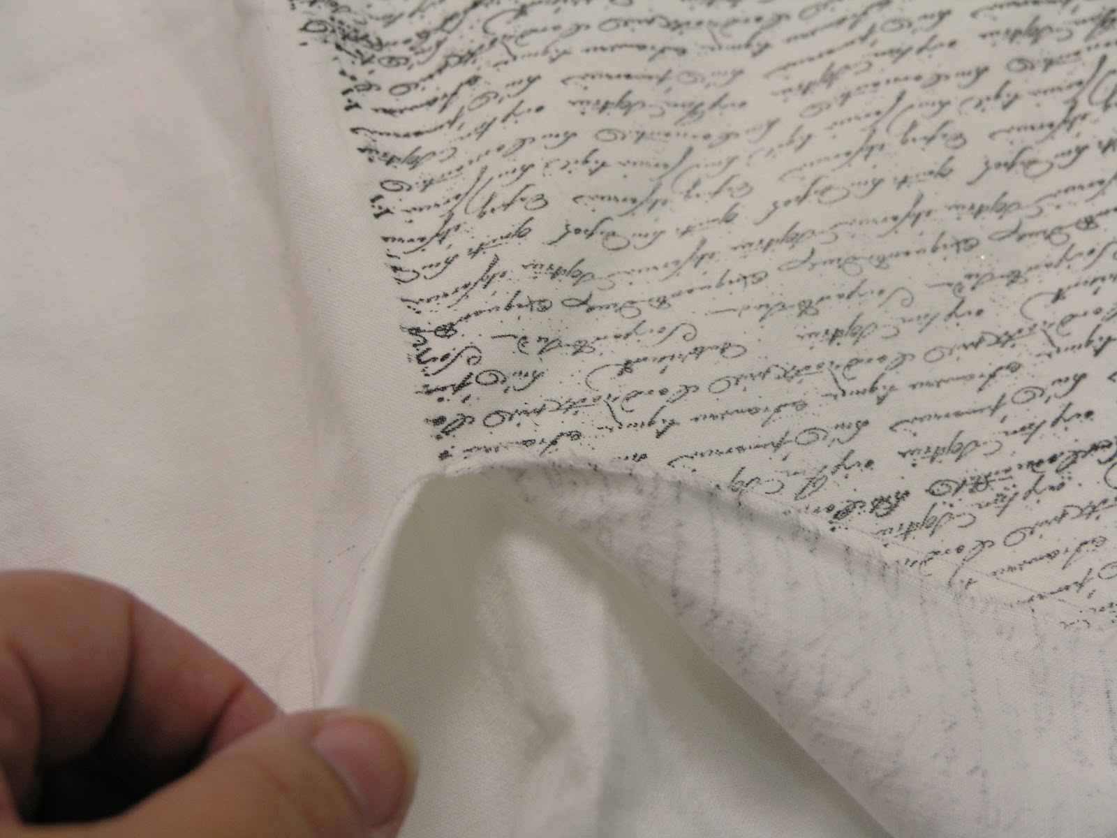 Vintiquities Tutorial Recycle old Pillowcase into Hand Stamped Ribbon