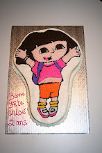 Gâteau d'anniversaire Dora