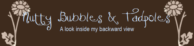 Nutty Bubbles and Tadpoles