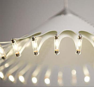 28 Bulbs Lamp by Christopher Moulder