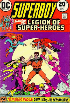 Superboy and the Legion of Super-Heroes #197, Timber Wolf returns from the dead