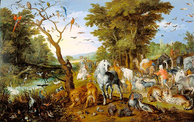 Jan Brueghel The Entry of the Animals Into Noah's Ark