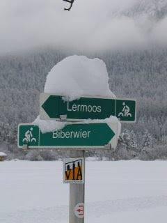 Wiesenweg naar Biberwier