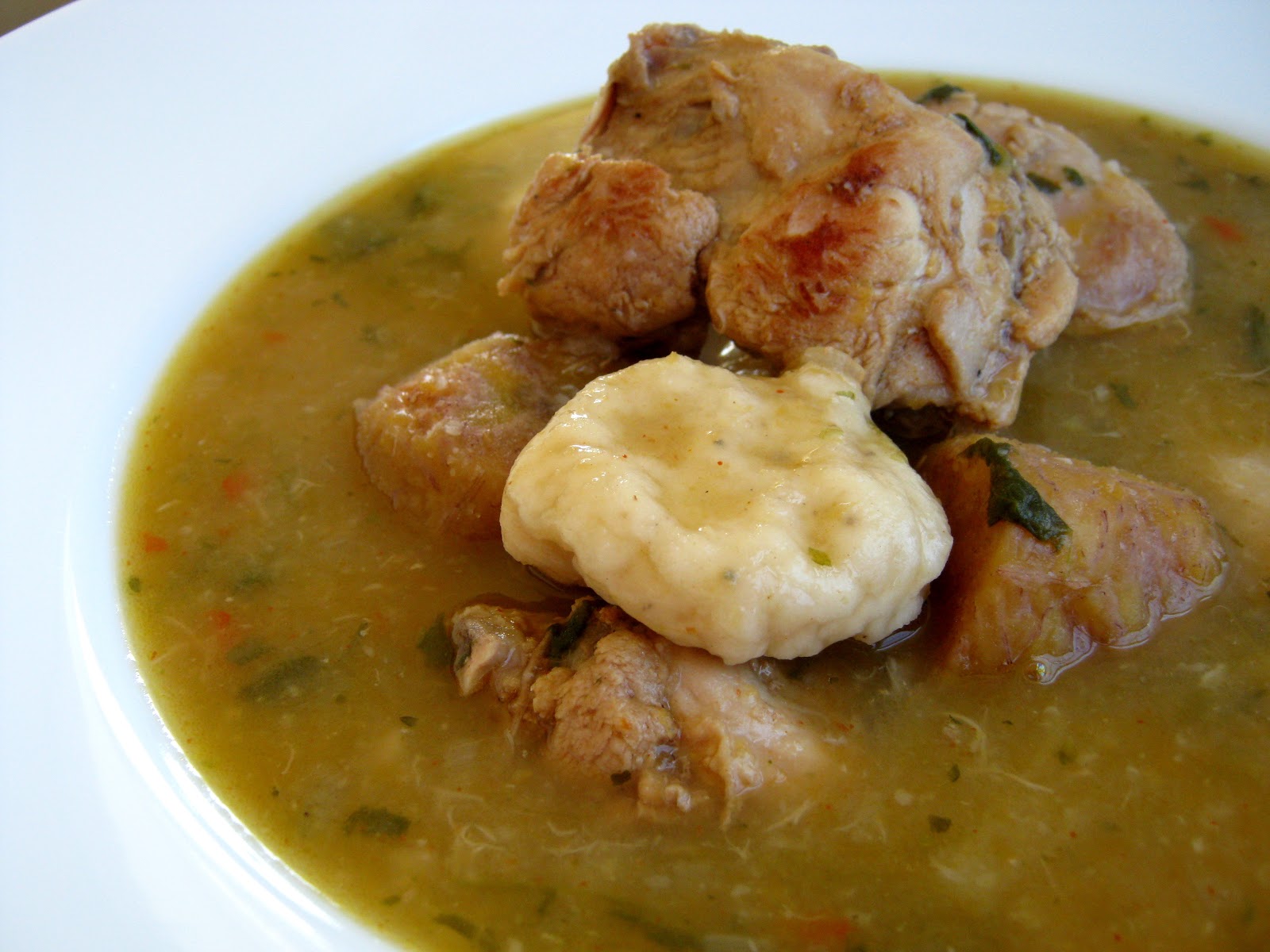 Dad's Sunday Afternoon Guyanese Chicken Soup Alica's Pepperpot