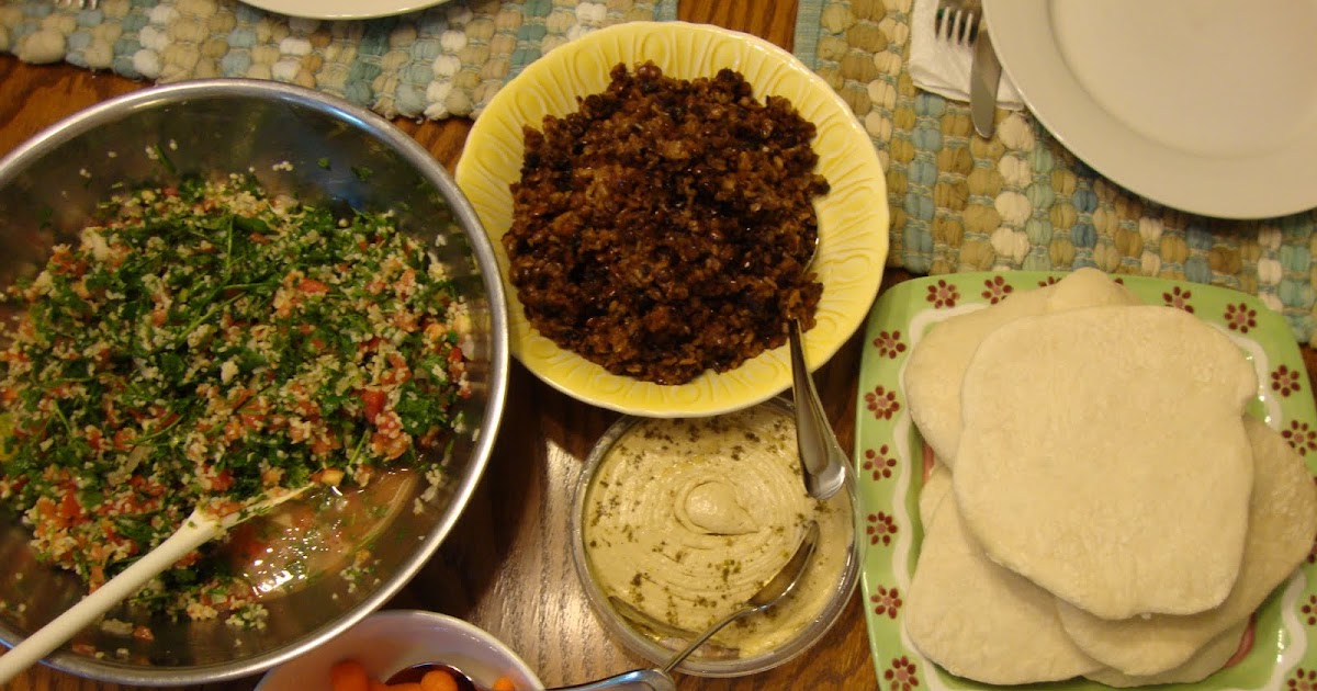 A Busy Mom's Slow Cooker Adventures Mjadra, Tabbuli and Arabic Bread