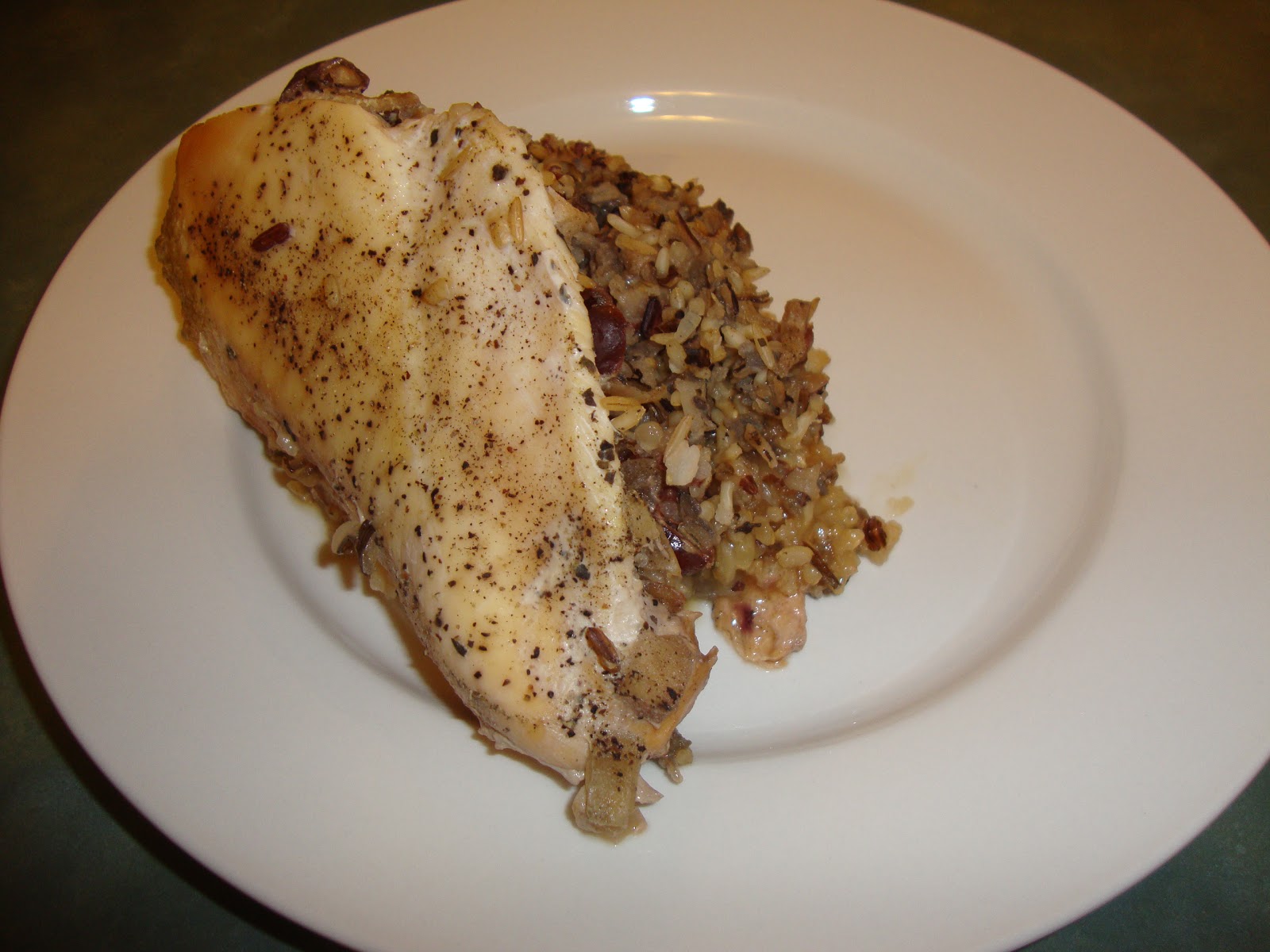 A Busy Mom's Slow Cooker Adventures Wild Rice Stuffed Chicken Breast