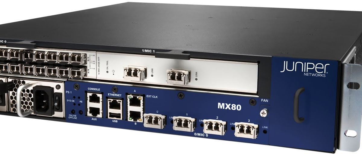 Juniper Networks MX80 3D Universal Edge Router Wins Best of Show Award
