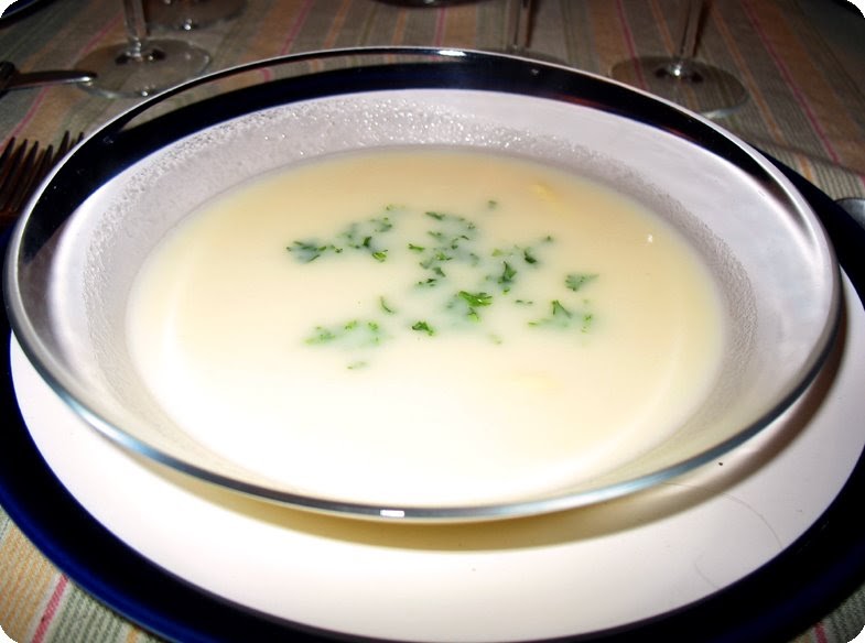 beFOODled White Asparagus Soup