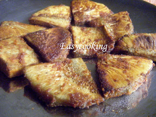 Shallow fried Breadfruit
