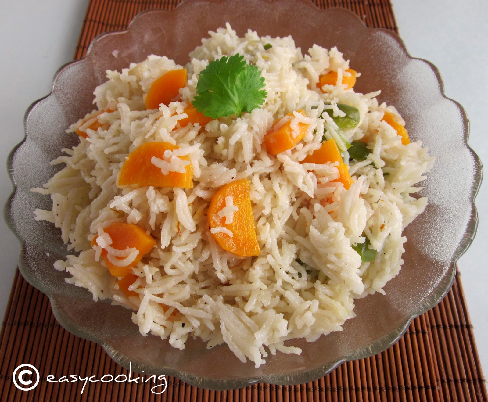 Easycooking Vegetable Ghee Rice..a perfect onepot meal!!