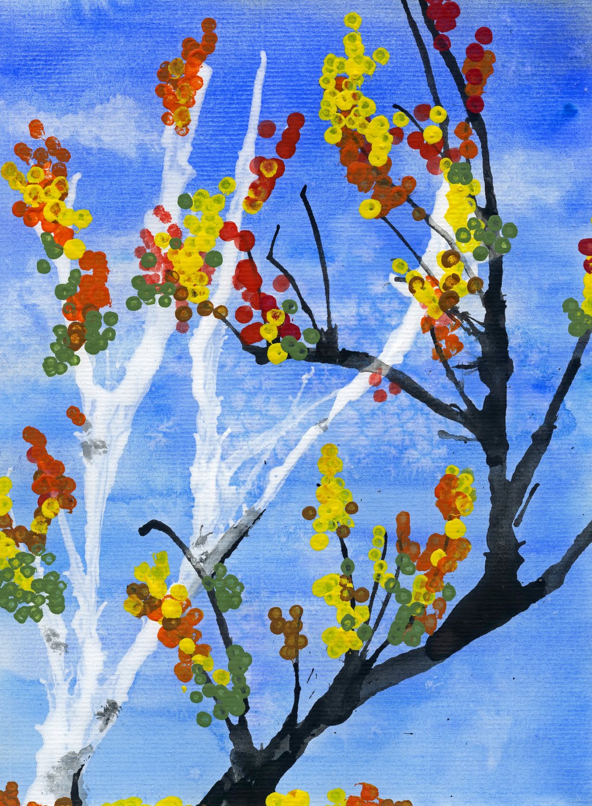 Online Class: Fall Tree with FolkArt Acrylics