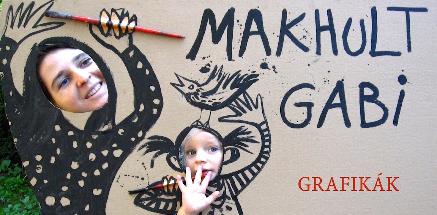 Makhult Gabriella grafikák