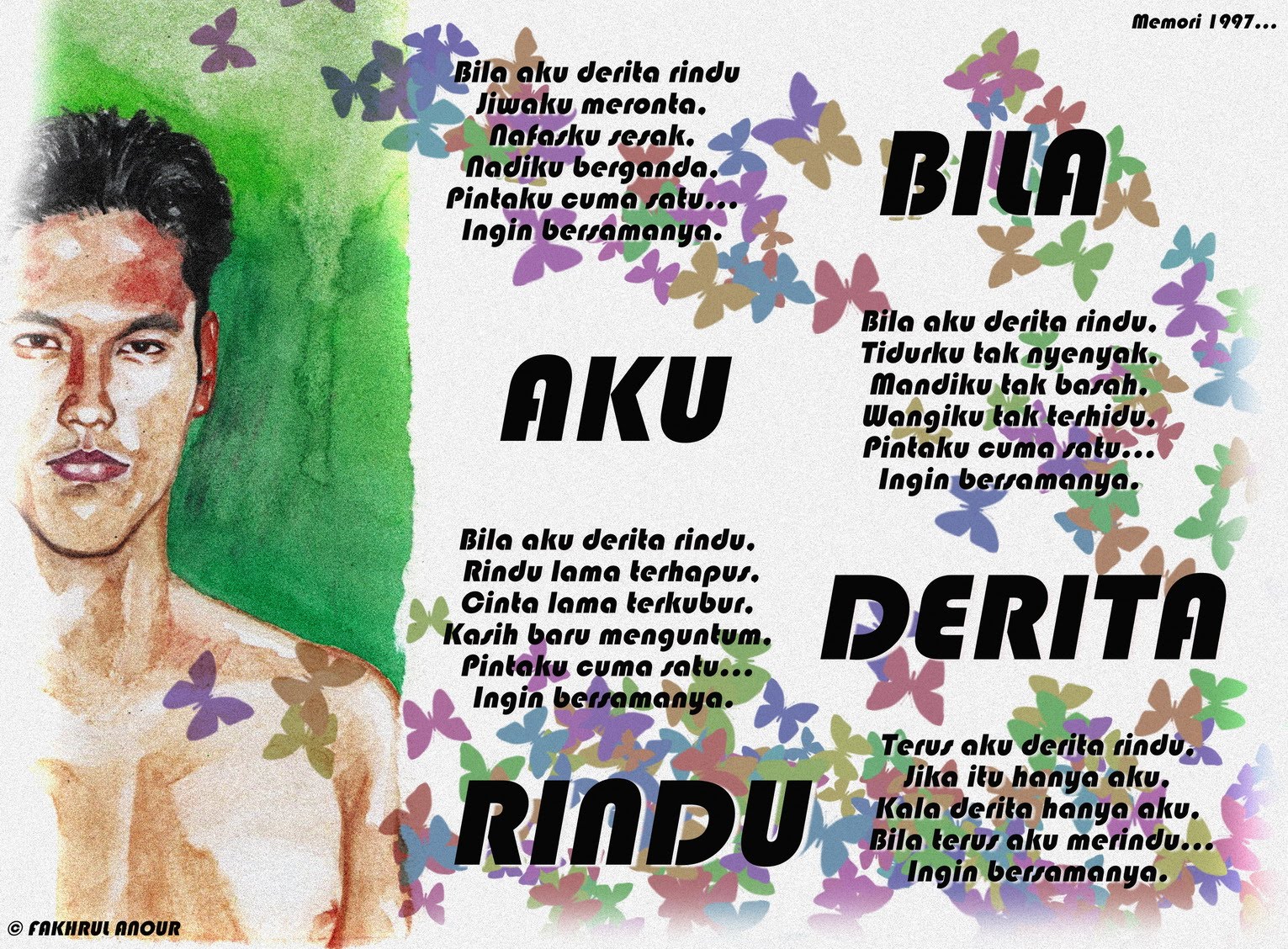 IN THE MIND OF A COMIC ARTIST BILA AKU DERITA RINDU