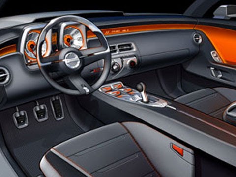 Chevrolet Camaro Concept 09 09 Chevrolet Camaro Concept Interior