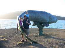 cockle creek whale sculpture at the end of the Southernmost road in Australia