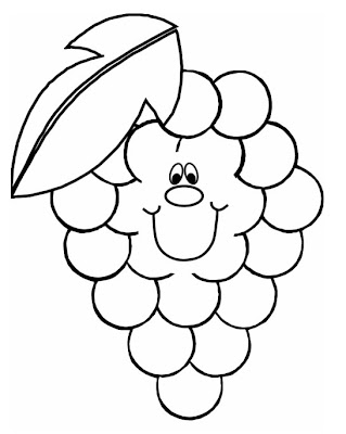 Desenhos de Frutas para colorir - Pinte Online