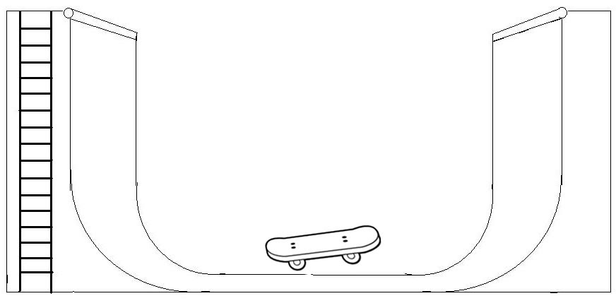 Print Desenhos Desenho De Pista De Skate Para Colorir