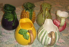 Pitchers in Fruit & Vegetable Motif