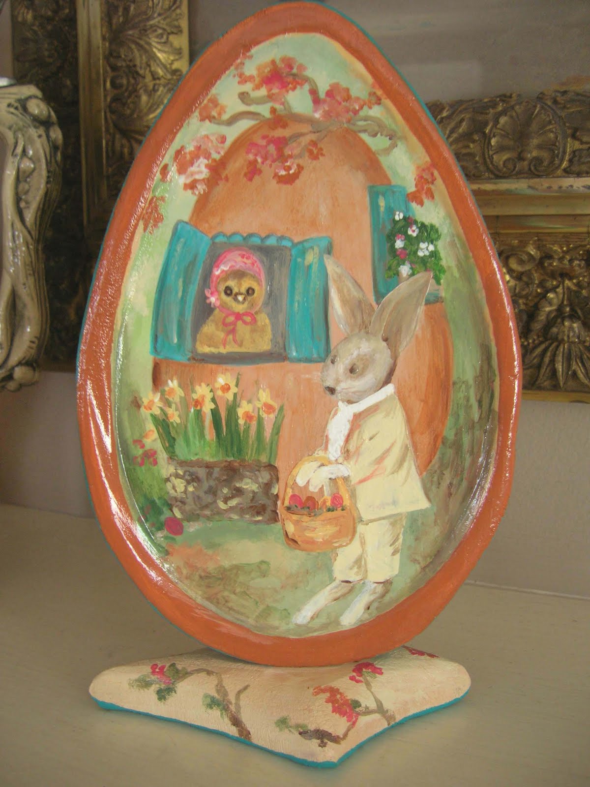 Donna S Art At Mourning Dove Cottage A Painted Egg