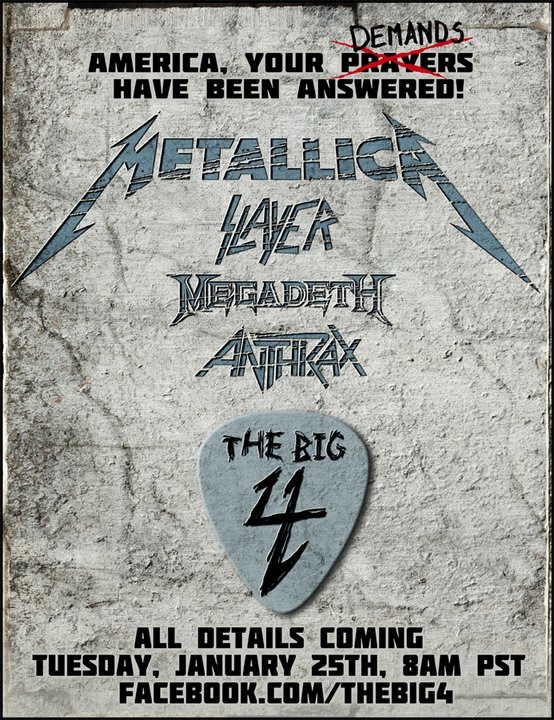 big four metallica