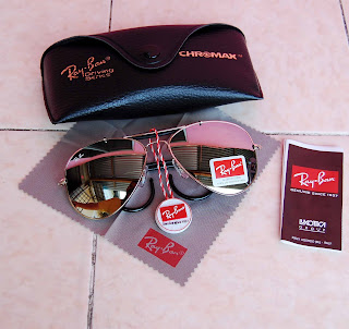 [WTS] Ray-Ban Sunglasses Rayban+8023+silver+black+mirror